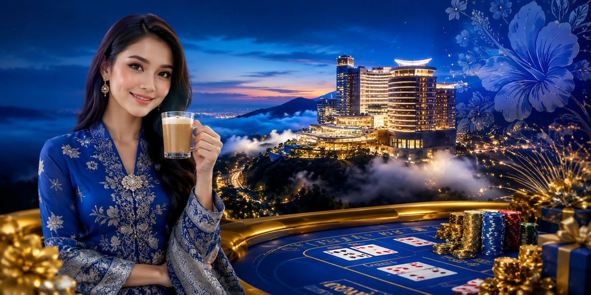 Pengalaman kasino hiburan poker mewah di Genting Highlands gaya Melayu tempatan