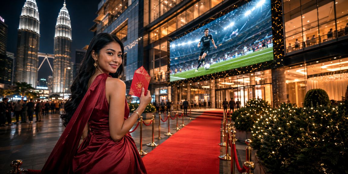 Peminat bola sepak Malaysia memasang taruhan pertaruhan sukan di Kuala Lumpur secara mudah alih